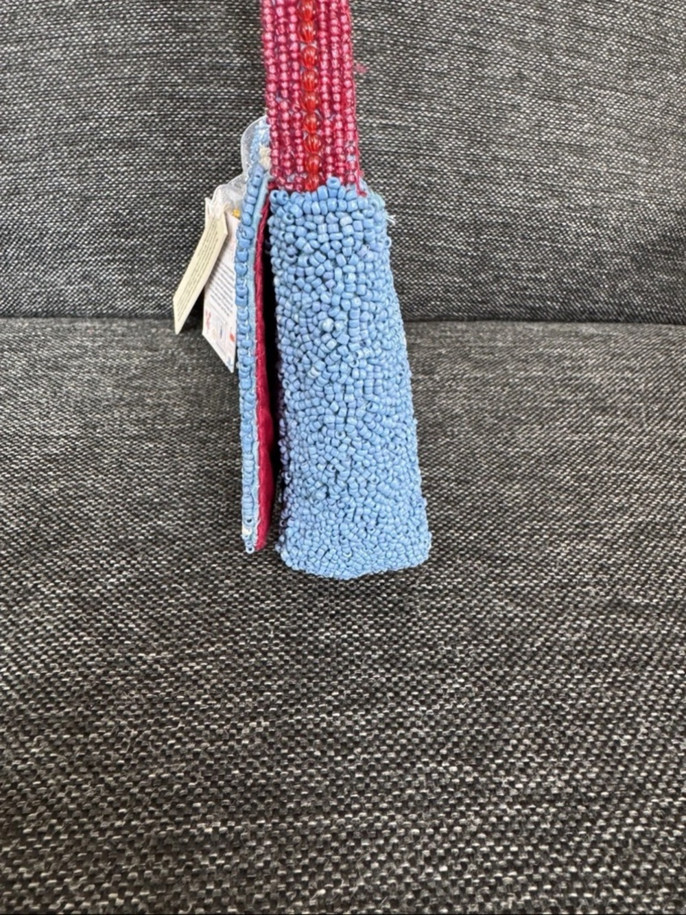 NWT Handmade Beaded Lobster Bag Butter Charm viral release India - Picture 5 of 8